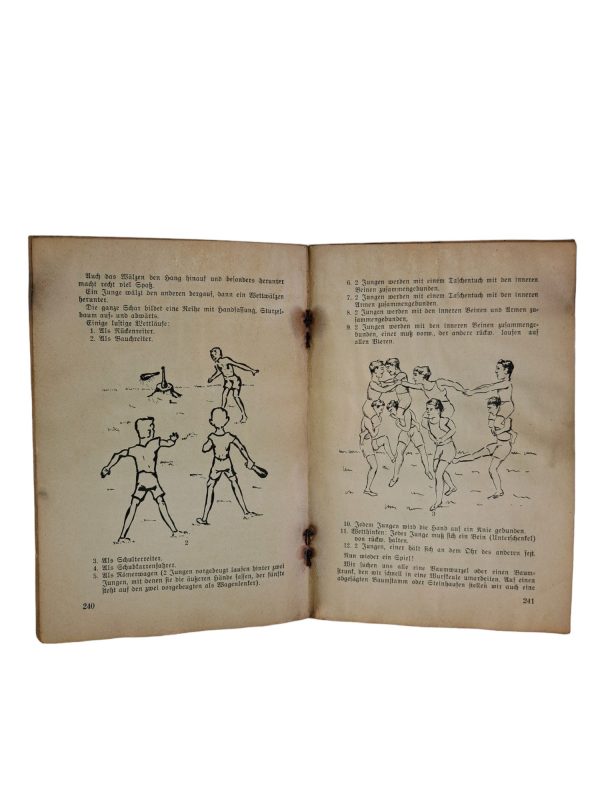 Vorturnerblatt 1933 / gymnastics booklet