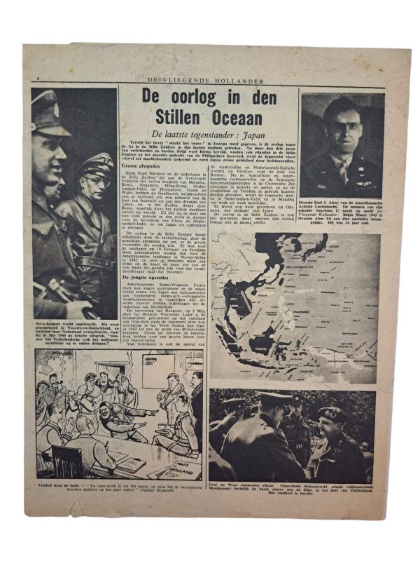 Flying Dutchman Newspaper / Vliegende Hollander Krant / 10-05-1945