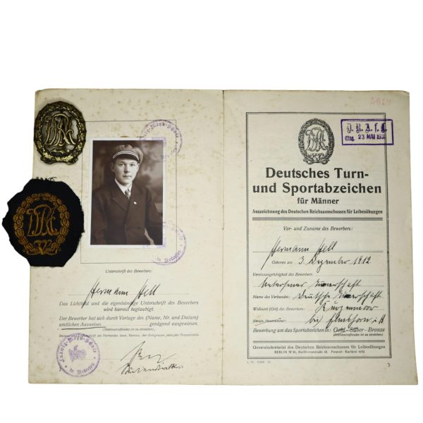 drl badge with document and cloth 2