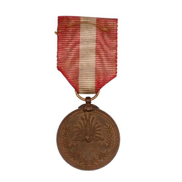 red cross medal with box 4