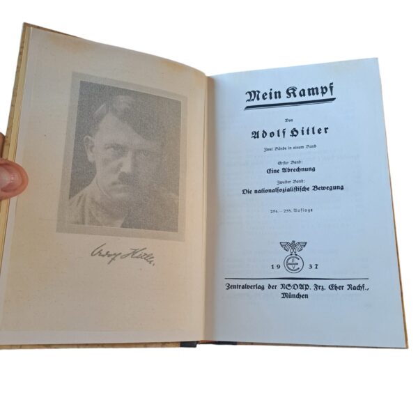 adolf hitler mein kampf wedding edition front photo adolf