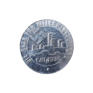 die saar fur hitlers deutschland coin