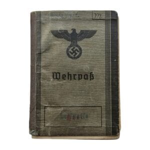 wehrpass flakartilirie abteilung 300