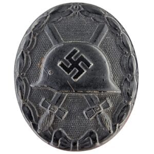 l56 verwundings abzeichen im schwarz