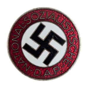 nsdap membership badge rzm m1 102 back