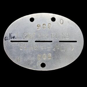 1inf.ers.btl.59 erkennungsmarke