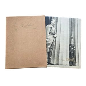 adolf hitler sigaret album with original packet! (100% compleet) mint!