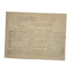 de vrije pers nummer 111