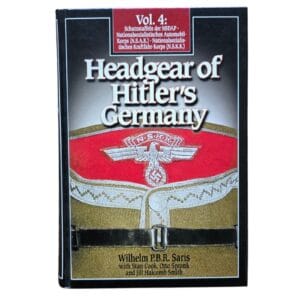 headgear of hitler's germany allgemeine ss, nskk volume 4