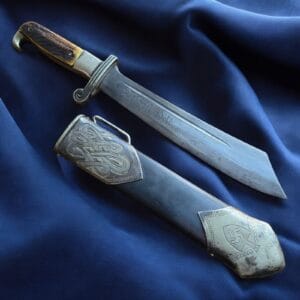 rad officer dagger ges geschutz front photo