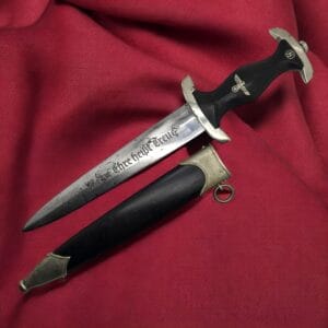 ss service dagger m33 maker marked robert klaas solingen