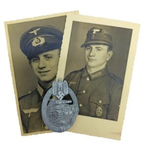 panzerkampf abzeichen frank und reif set photo front