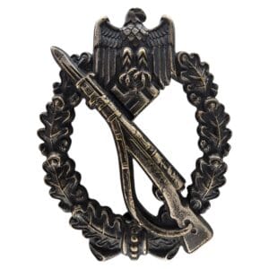 infantry assault badge fll friedrich linden maker marked