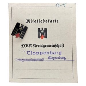 german red cross membership set