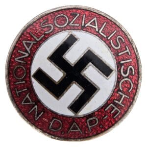 nsdap part badge maker marked 27