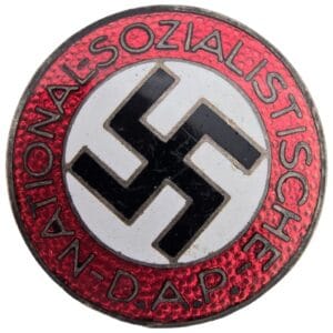 nsdap part badge maker marked 34