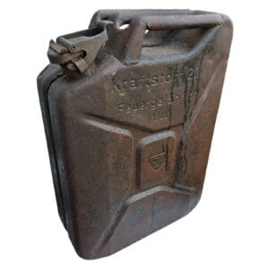 wehrmacht jerrycan 1944 black paint running