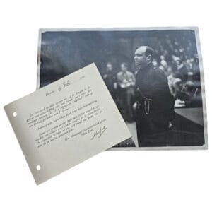 handtekening van anton mussert orgineel voor foto 2