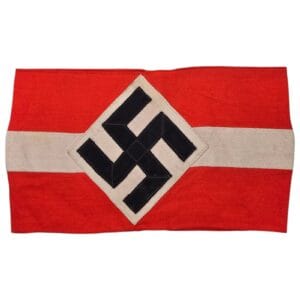 hitler jugend armband 3 piece construction