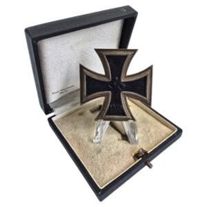 iron cross first class pkz 7 paul meybauer in case front photo