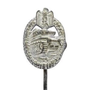 panze miniature silver front side