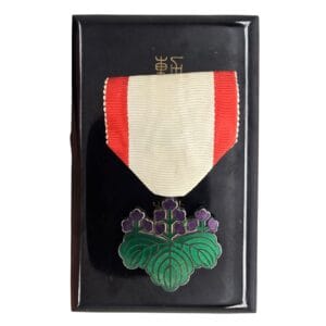 rising sun medal medal front