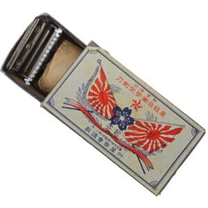 imperial japanese army shaving set with rising sun design 7