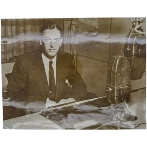 press photothe duke of kent speaks on the radio 2