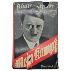 1933 edition of adolf hitler’s mein kampf with dustcover