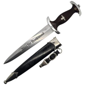 m36 nskk service dagger rzm m7 66 by carl eickhorn (rare! aluminium crossguards) 2