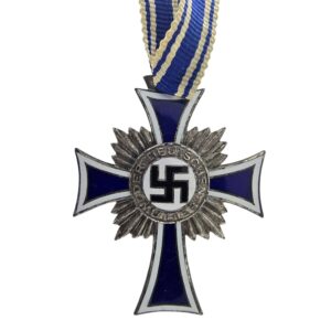 mother cross in silver