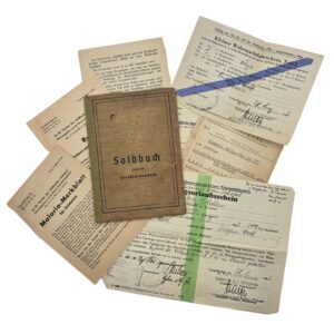 original ww2 heer soldbuch netherlands utrecht nederlands tweede wereld oorlog