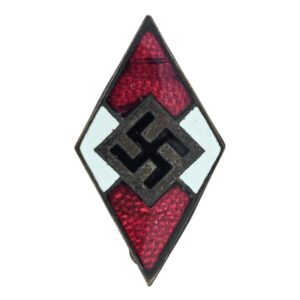 hitler jugend memberships badge ges geschutz