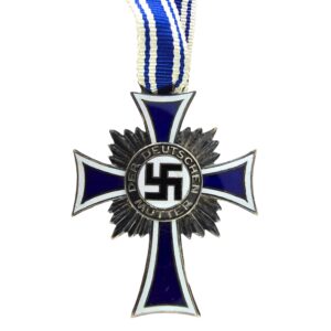 mothers cross in silver