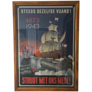 steeds dezelfde vijand nsb poster